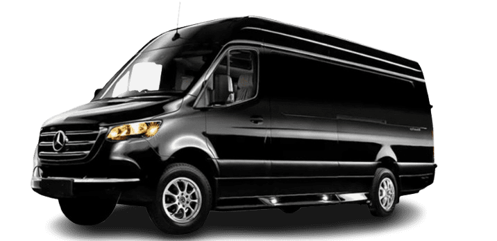Premium Mercedes Sprinter group transport by The Elegant Chauffeurs